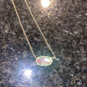 Kendra scott dichroic glass necklace